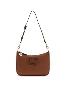 Guess - Cognac Solid Pu Isola Handbag