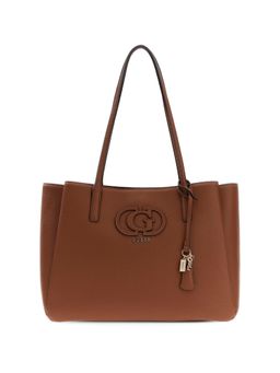 Guess - Cognac Solid Pu Isola Tote Bag