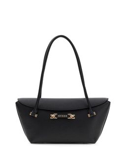 Guess - Black Solid Pu Sophia Handbag