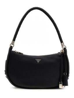 Guess - Black Solid Pu Danya Handbag