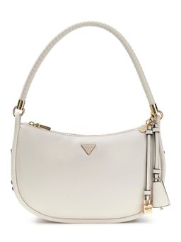Guess - Off White Solid Pu Danya Handbag