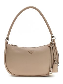 Guess - Taupe Solid Pu Danya Handbag