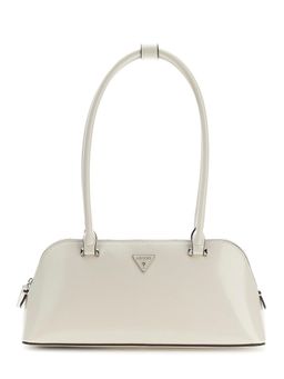 Guess - Bone Solid Pu Arnela Handbag