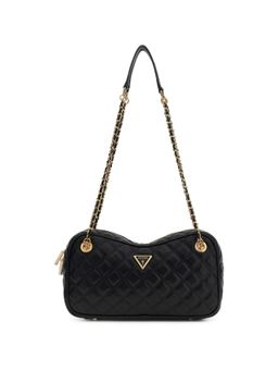 Guess - Black Quilted Pu Giully Handbag