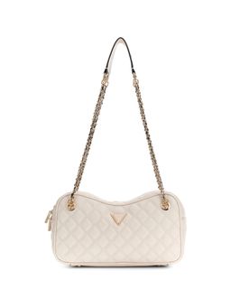 Guess - Bone Quilted Pu Giully Handbag