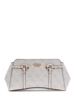 Guess - Bone Printed Pu Leona Logo Girlfriend Sling Bag