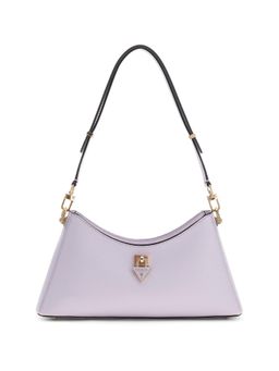 Guess - Purple Solid Pu Patsie Handbag