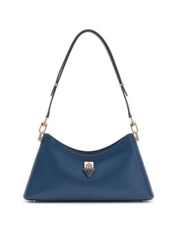 Guess - Navy Blue Solid Pu Patsie Handbag