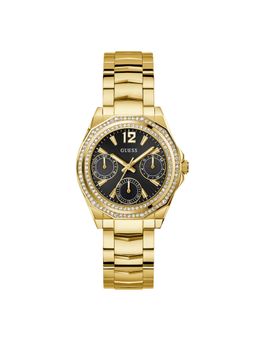 Guess - Black Round Dial Analog Women Watch - GW0685L4 (M)