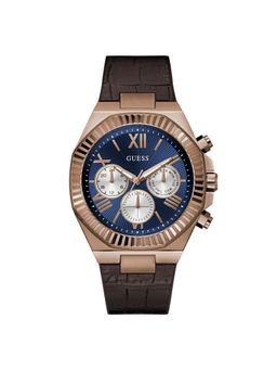 Guess - Blue Round Dial Analog Men Watch - GW0791G4 (M)
