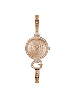 Guess - Rose Gold Round Dial Analog Women Watch - GW0929L3 (M)