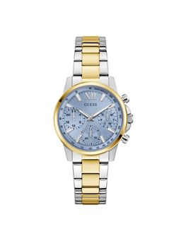 Guess - Ice Blue Round Dial Analog Women Watch - GW0933L3 (M)