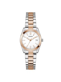 Guess - White Round Dial Analog Women Watch - GW0934L6 (M)