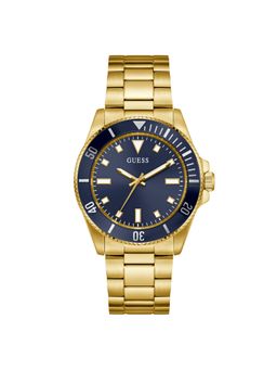 Guess - Blue Round Dial Analog Men Watch - GW0968G2 (M)