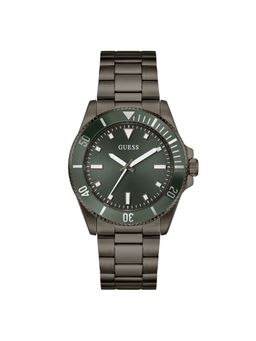 Guess - Green Round Dial Analog Men Watch - GW0968G3 (M)