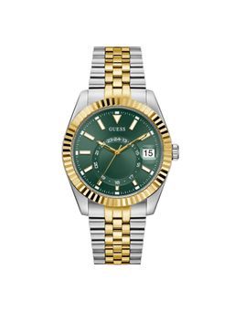 Guess - Green Round Dial Analog Men Watch - GW0977G4 (M)