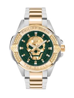 Philipp Plein - Green Round Dial Analog Men Watch - PWAAA2825 (M)