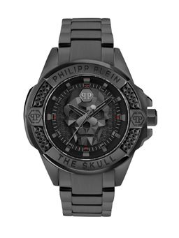Philipp Plein - Black Round Dial Analog Men Watch - PWAAA3025 (M)