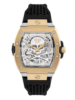 Philipp Plein - Silver Hexagonal Dial Automatic Men Watch - PWJFA0825 (M)