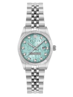 Philipp Plein - Light Blue Round Dial Analog Women Watch - PWNFA0225 (M)