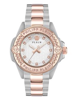 Philipp Plein - Silver Round Dial Analog Women Watch - PWOFA0525 (M)