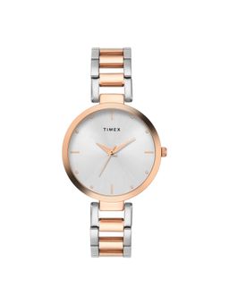 Timex - Round Silver Dial Analog Women Watch - TW000X278 (M)