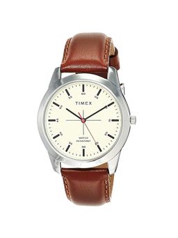 Timex - Men Beige Round Dial Analog Watch - TW00ZR261E (M)