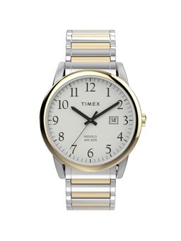 Timex - Easy Reader Classic White Round Dial Analog Men Watch - TW2W52100JQ (M)
