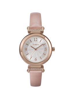 Timex - Main Street Silver Round Dial Analog Women Watch - TW2W96300E6 (M)