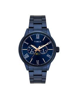 Timex - Blue Round Dial Analog Men Watch - TWEG19946 (M)