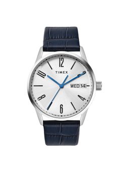 Timex - Silver Round Dial Analog Men Watch - TWEG25506 (M)