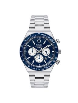 Timex - Diver Inspired Analog Watch for man with Blue Round Dial Wrist Watches - TWEG26403 (M)