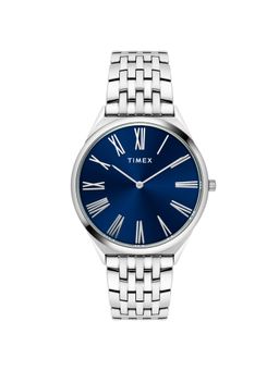 Timex - Round Blue Dial Analog Men Watch - TWEG27901 (M)
