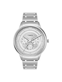 Timex - Round Silver Dial Analog Men Watch - TWEG28000 (M)