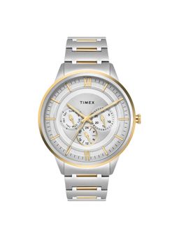 Timex - Round Silver Dial Analog Men Watch - TWEG28001 (M)