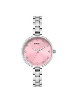 Timex - Round Pink Dial Analog Women Watch - TWEL21700 (M)
