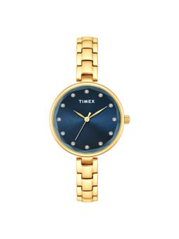Timex - Round Blue Dial Analog Women Watch - TWEL21701 (M)