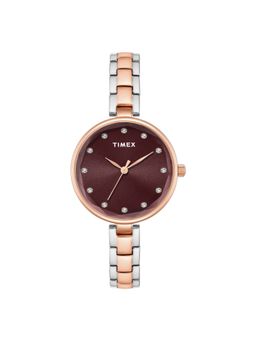 Timex - Trendline Round 21mm Red Dial Analog Women Watch - TWEL21702