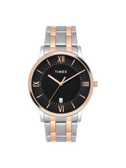 Timex - Round Black Dial Analog Men Watch - TWTG10518 (M)