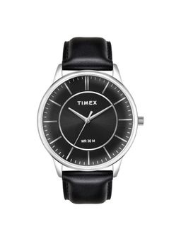 Timex - Black Round Dial Analog Men Watch - TWTG12101 (M)