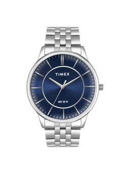 Timex - Blue Round Dial Analog Men Watch - TWTG12102 (M)