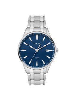 Timex - Round Blue Dial Analog Men Watch - TWTG12601 (M)