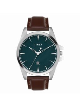 Timex - Teal Round Dial Analog Men Watch - TWTG12700 (M)