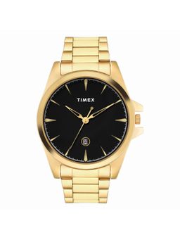 Timex - Round Black Dial Analog Men Watch - TWTG12702 (M)