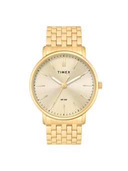 Timex - Round Champagne Dial Analog Men Watch - TWTG12802 (M)