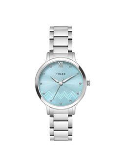 Timex - Trendline Round 32mm Blue Dial Analog Women Watch - TWTL12309
