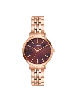 Timex - Trendline Round 21mm Red Dial Analog Women Watch - TWTL12314