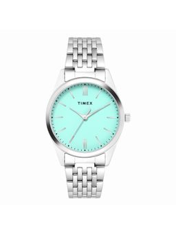 Timex - Round Green Dial Analog Women Watch - TWTL14100 (M)