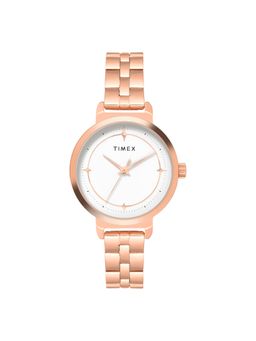 Timex - Round White Dial Analog Women Watch - TWTL14201 (M)