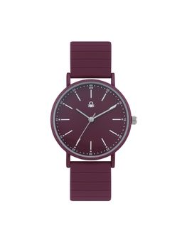 United Colors of Benetton - Burgundy Round Dial Analog Women Watch - UWUCL1105 (M)